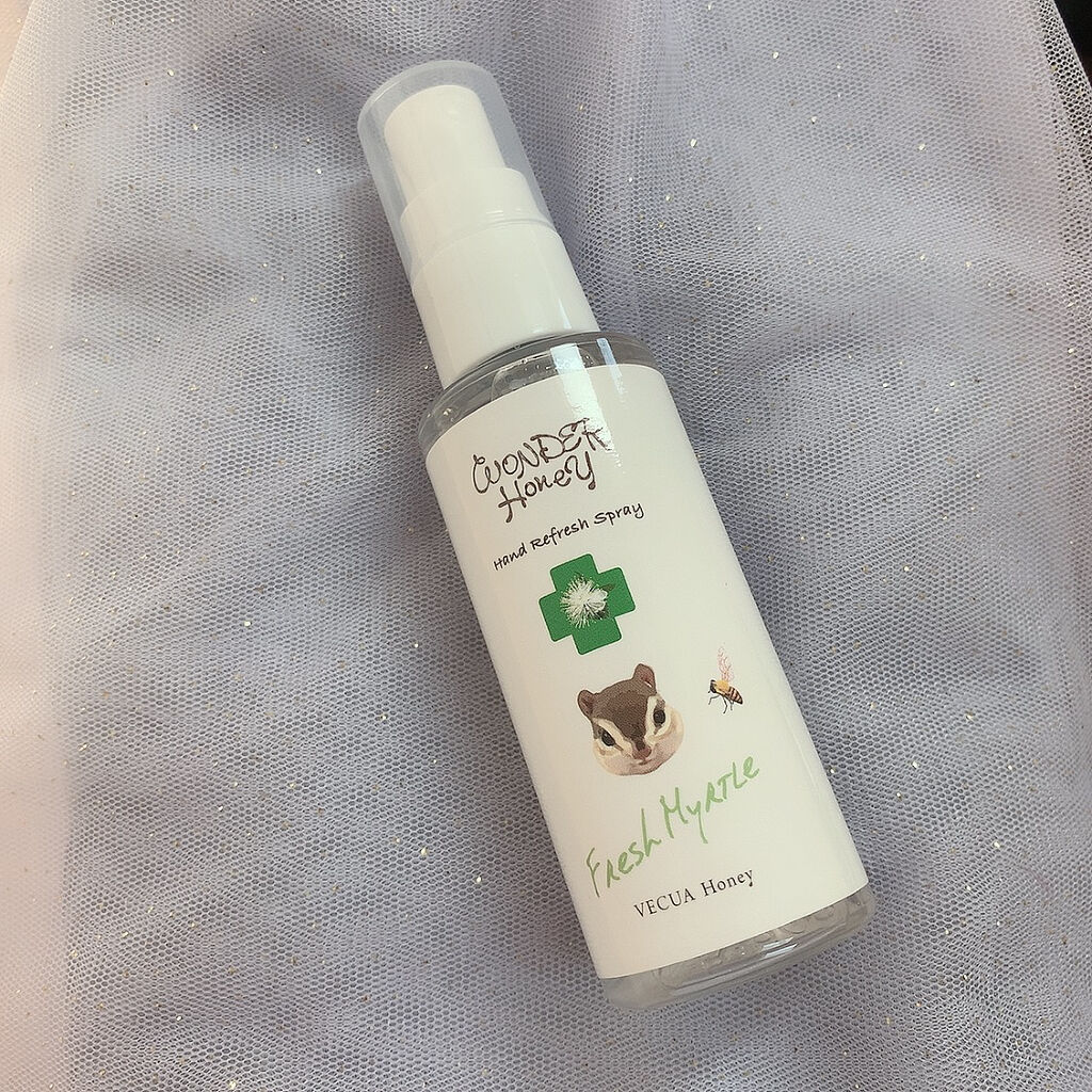 ワンダーハニー 手指すっきりハンドスプレー/VECUA Honey/ハンドクリームを使ったクチコミ（1枚目）