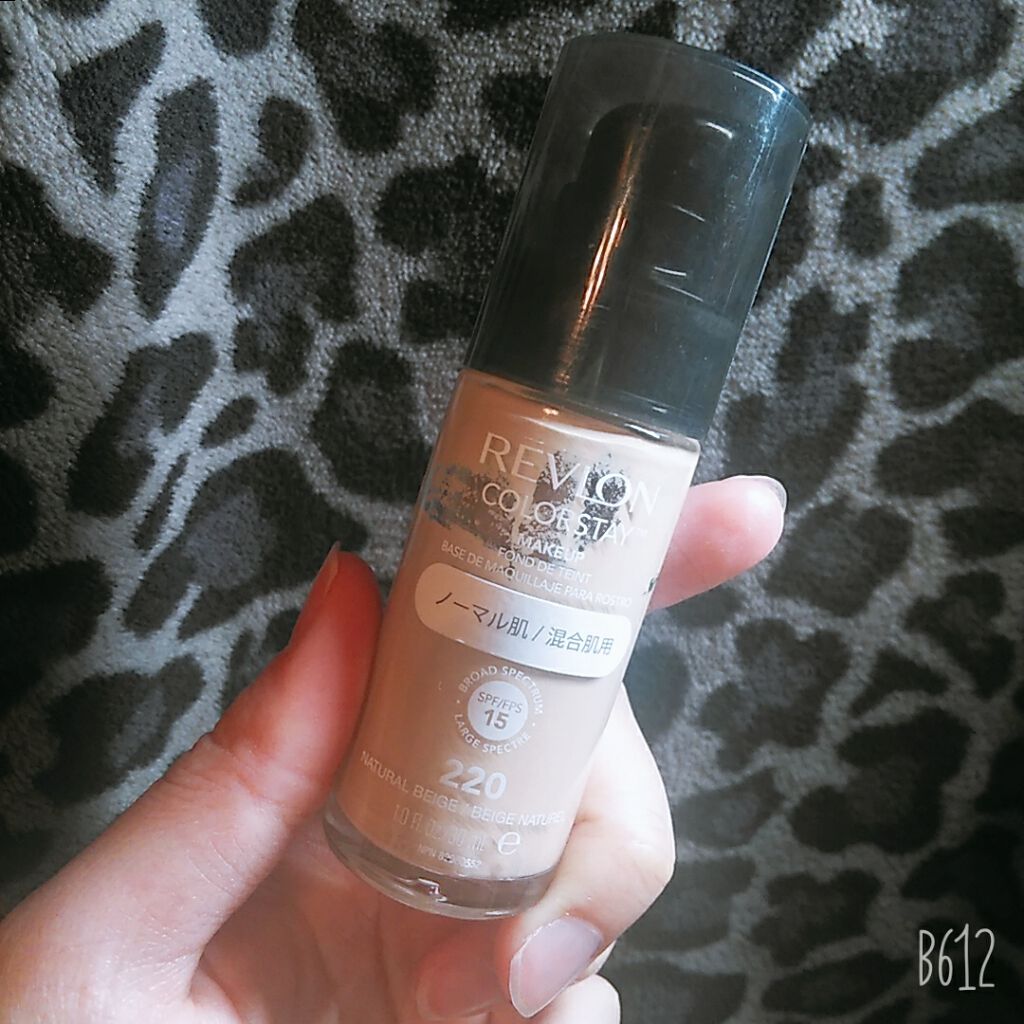 カラーステイ メイクアップ/REVLON/リキッドファンデーションを使ったクチコミ(1枚目)