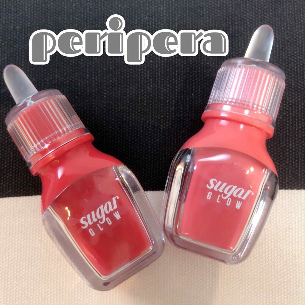シュガー グロウ ティント/PERIPERA/口紅を使ったクチコミ(1枚目)
