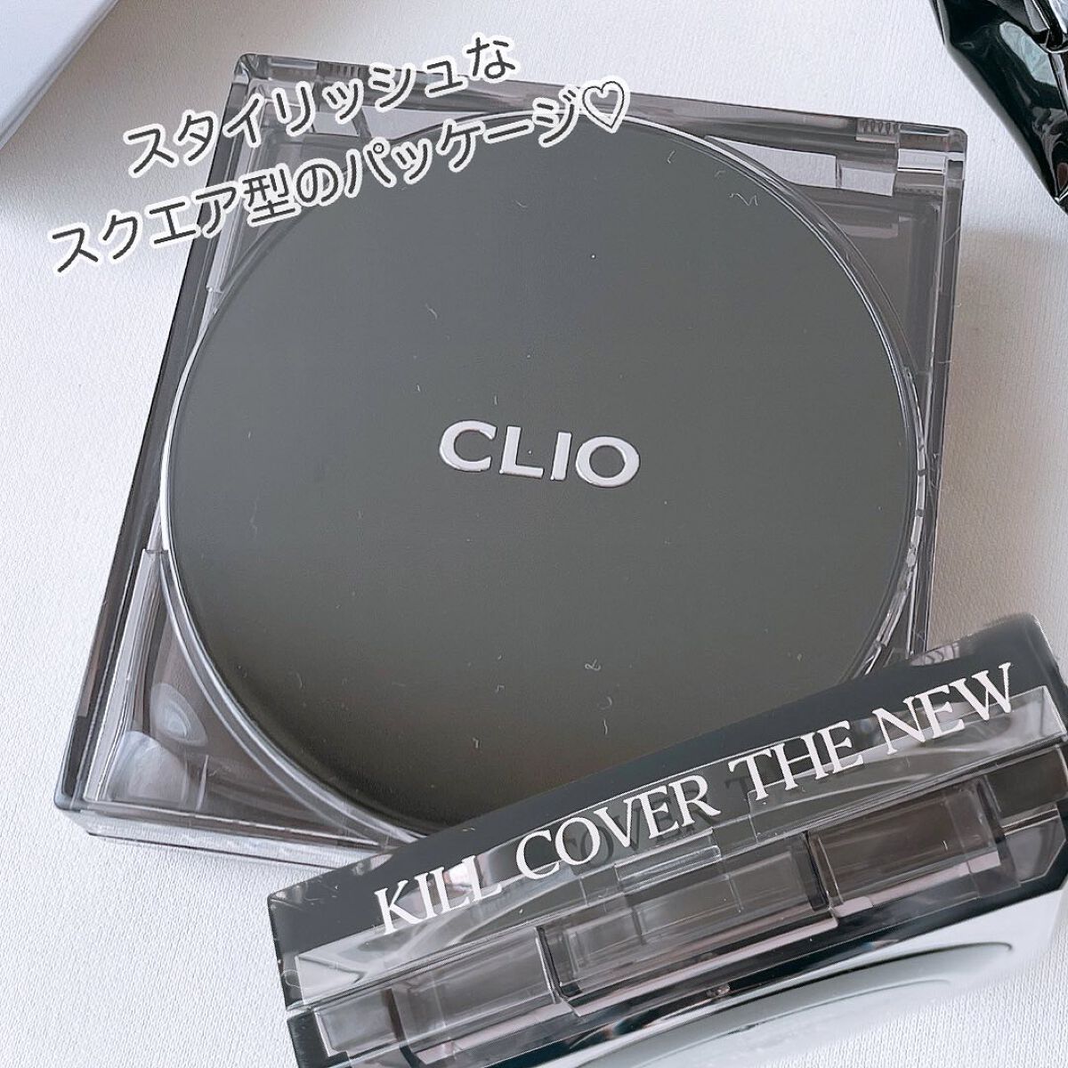 キル カバー ザ ニュー ファンウェア クッション 3.5 VANILLA/CLIO/クッションファンデーションを使ったクチコミ（3枚目）
