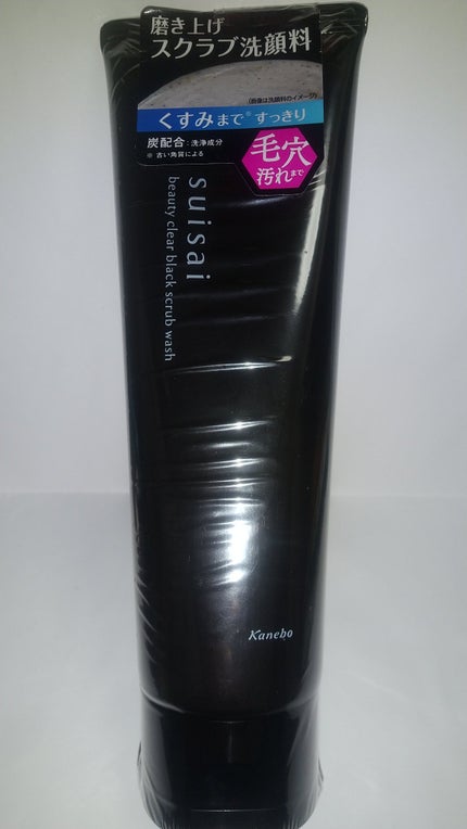 スイサイ ビューティクリア ブラックスクラブウォッシュ/スイサイ ビューティクリア/スクラブ・ゴマージュを使ったクチコミ(1枚目)