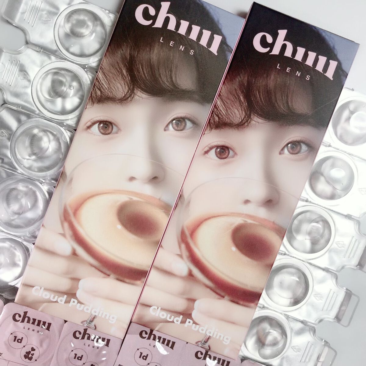 Cloud Pudding /chuu LENS/カラーコンタクトレンズを使ったクチコミ（1枚目）