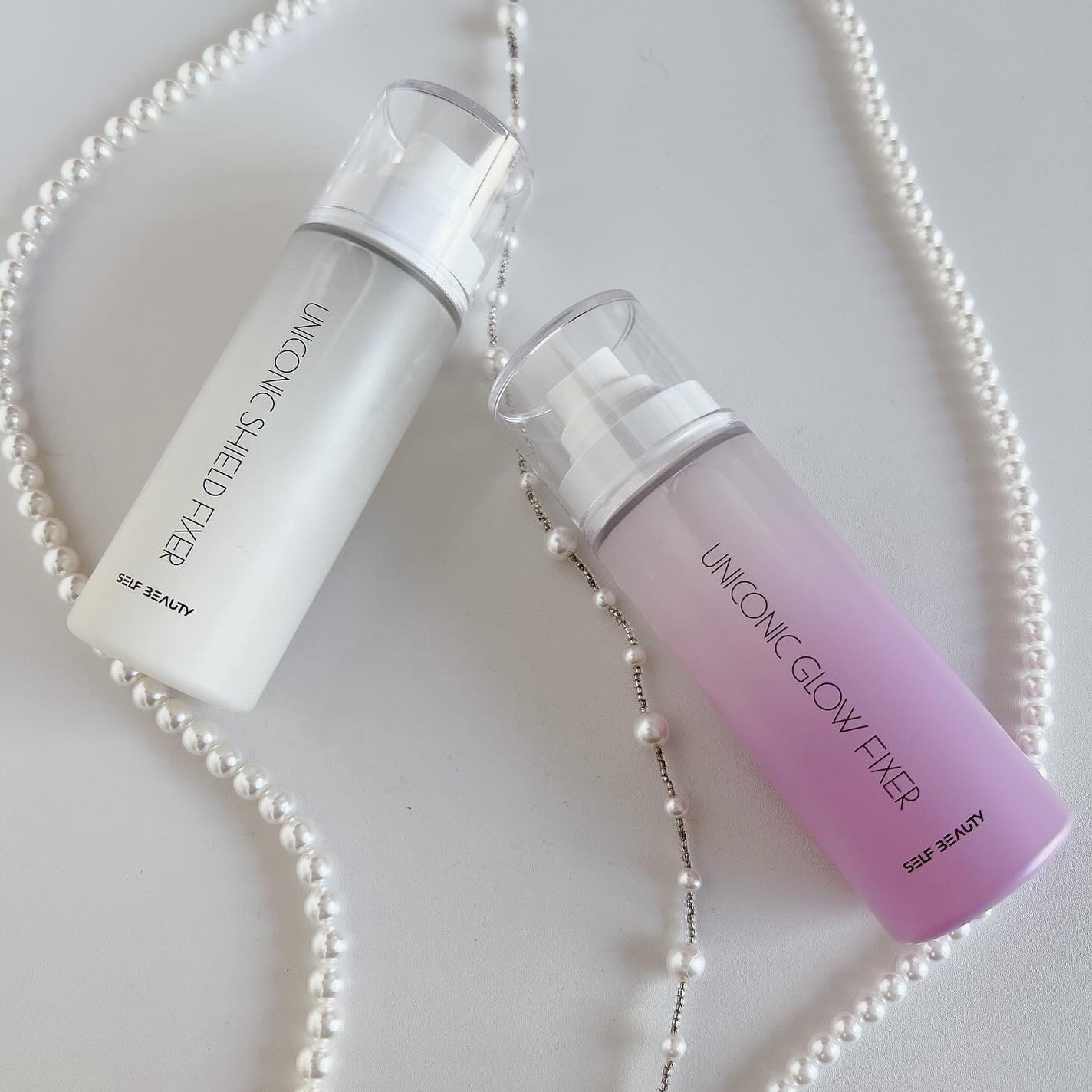 ユニコーン メイクアップグローフィックスミスト/SELF BEAUTY/フィックスミストを使ったクチコミ(1枚目)