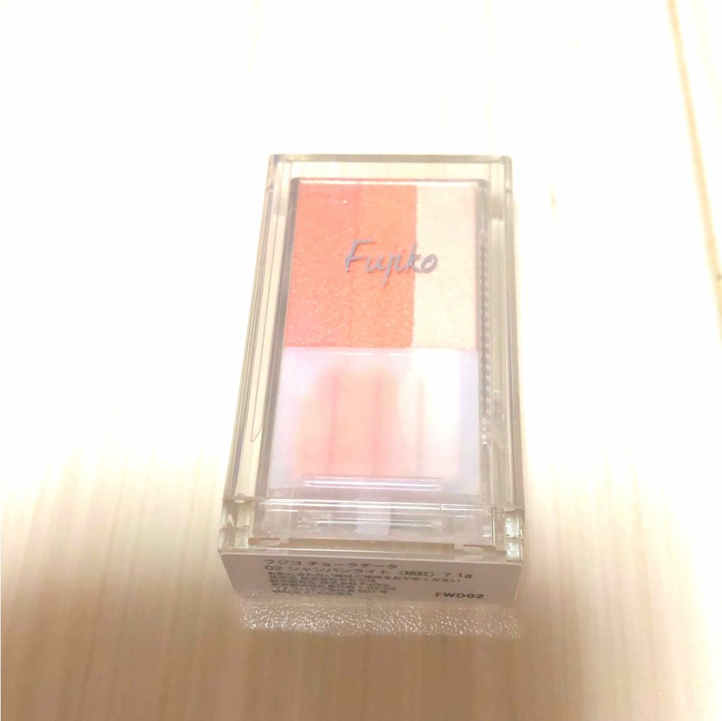 フジコチョークチーク/Fujiko/ジェル・クリームチークを使ったクチコミ（2枚目）