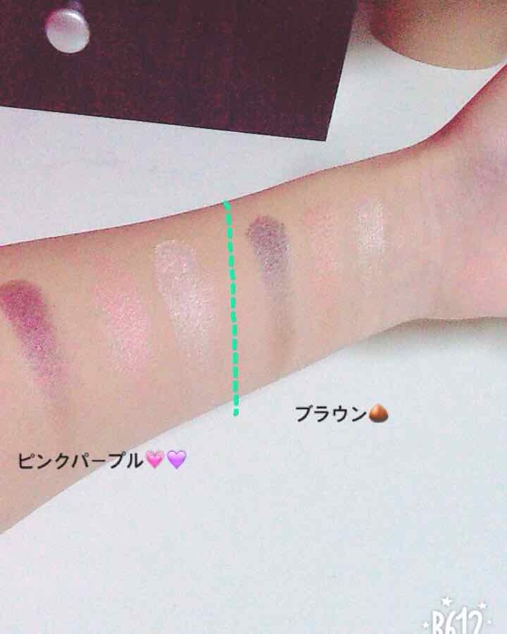 エルファー プロフェッショナル アイシャドウ/DAISO/アイシャドウパレットを使ったクチコミ(2枚目)