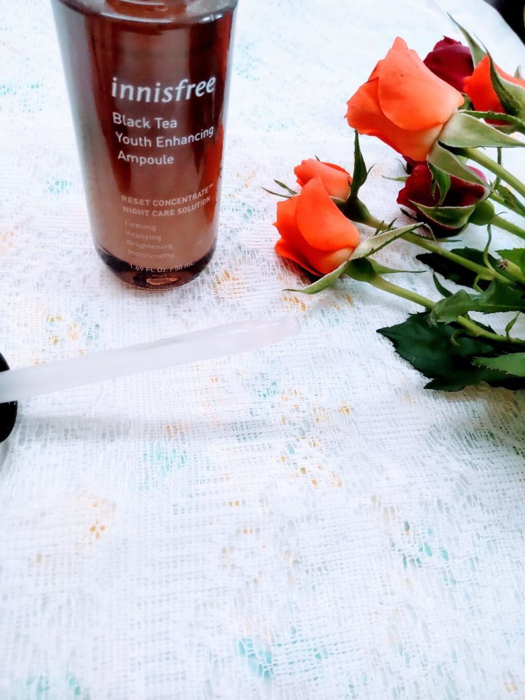 ブラックティー ユース セラム/innisfree/美容液を使ったクチコミ(2枚目)