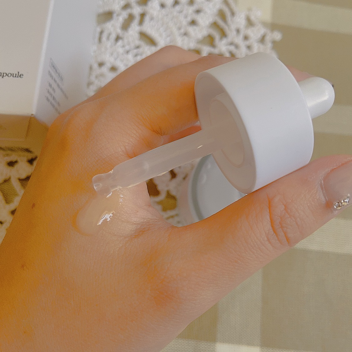 シルキーバリアスーアンプル/xmii/美容液を使ったクチコミ（2枚目）