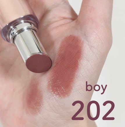 ボンディンググロウリップスティック/Laka/口紅を使ったクチコミ(3枚目)