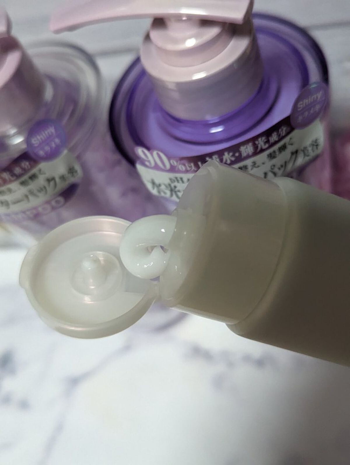 ウォーターブースター ヘアマスク/ululis/ヘアマスク・ヘアパックを使ったクチコミ（3枚目）