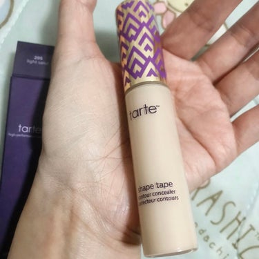 shape tape contour concealer/tarte/リキッドコンシーラーを使ったクチコミ（4枚目）