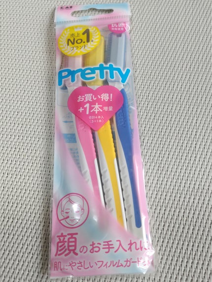 プリティー フェイスL 3本入/貝印/シェーバーを使ったクチコミ(1枚目)