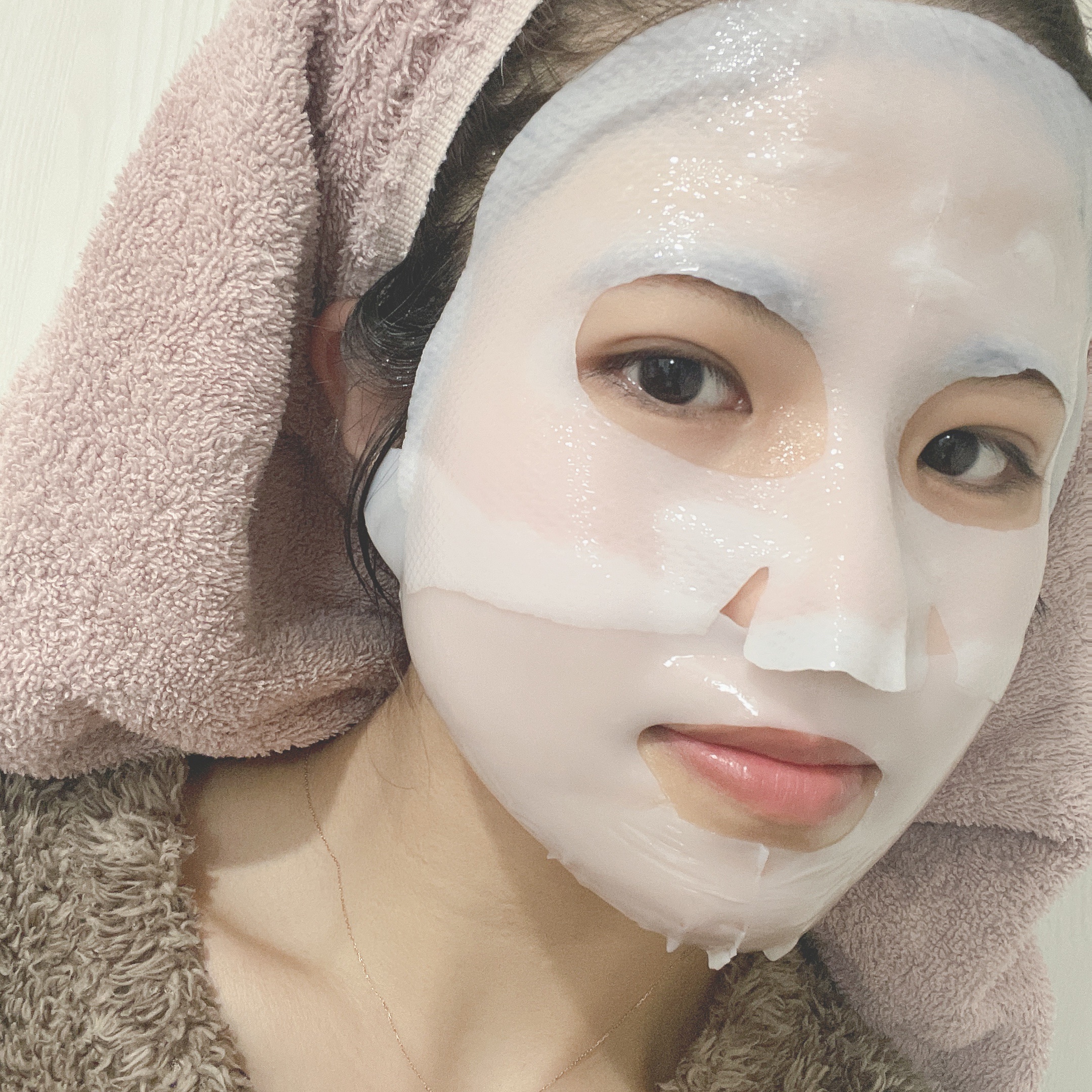 ヴィーガンコラーゲンゲルマスク 水分草ゼリー/Abib /シートマスク・パックを使ったクチコミ（2枚目）