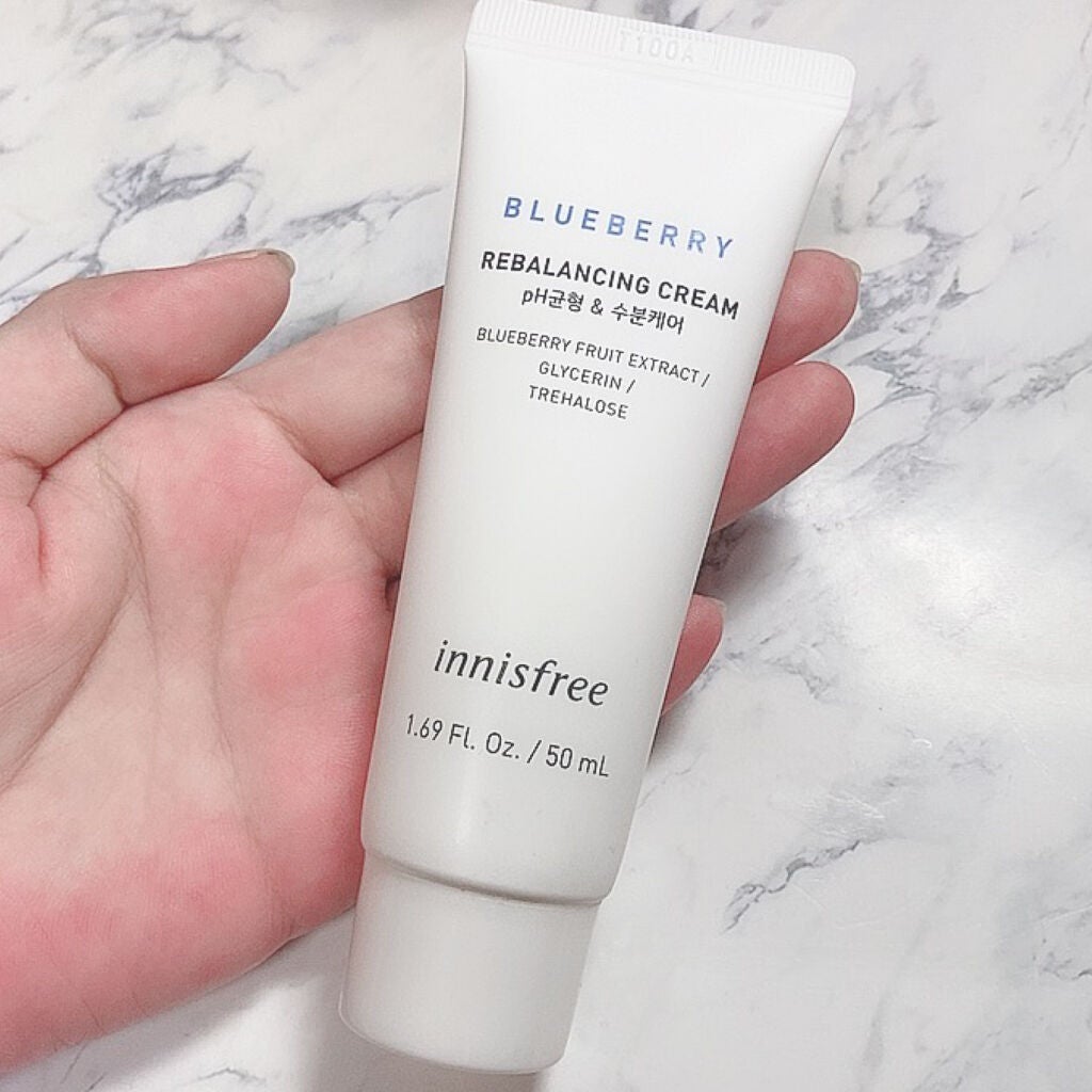 ブルーベリー バランシング クリーム/innisfree/フェイスクリームを使ったクチコミ(4枚目)
