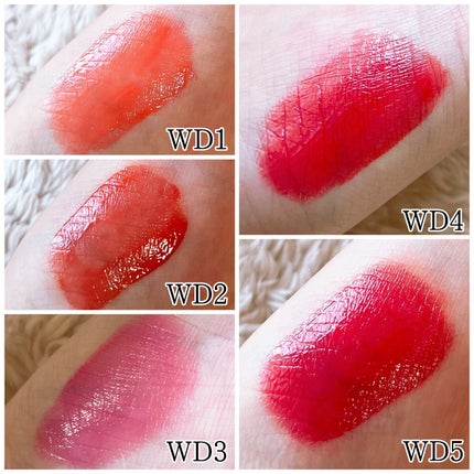 ザ ウォータリーデューティント/MERZY/リップティントを使ったクチコミ(4枚目)