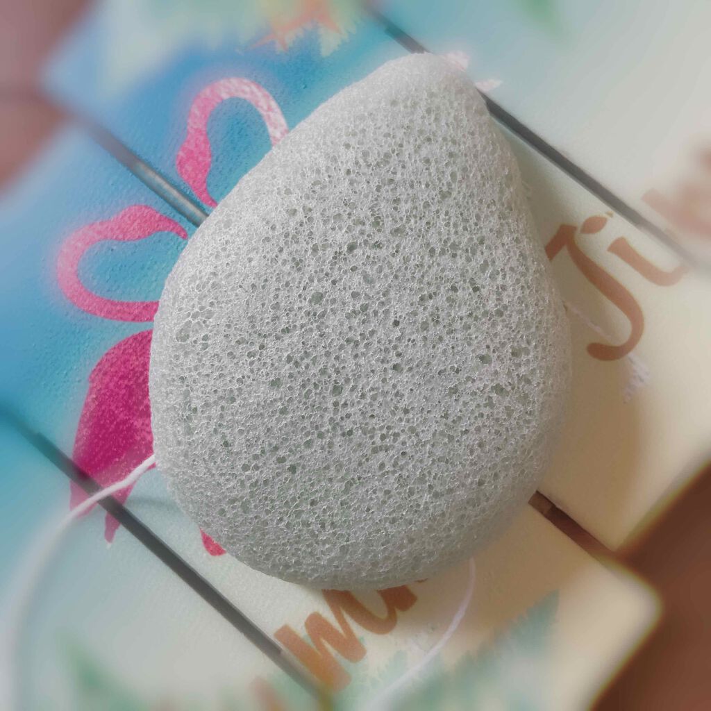 天然こんにゃくパフ/DAISO/その他スキンケアグッズを使ったクチコミ（1枚目）