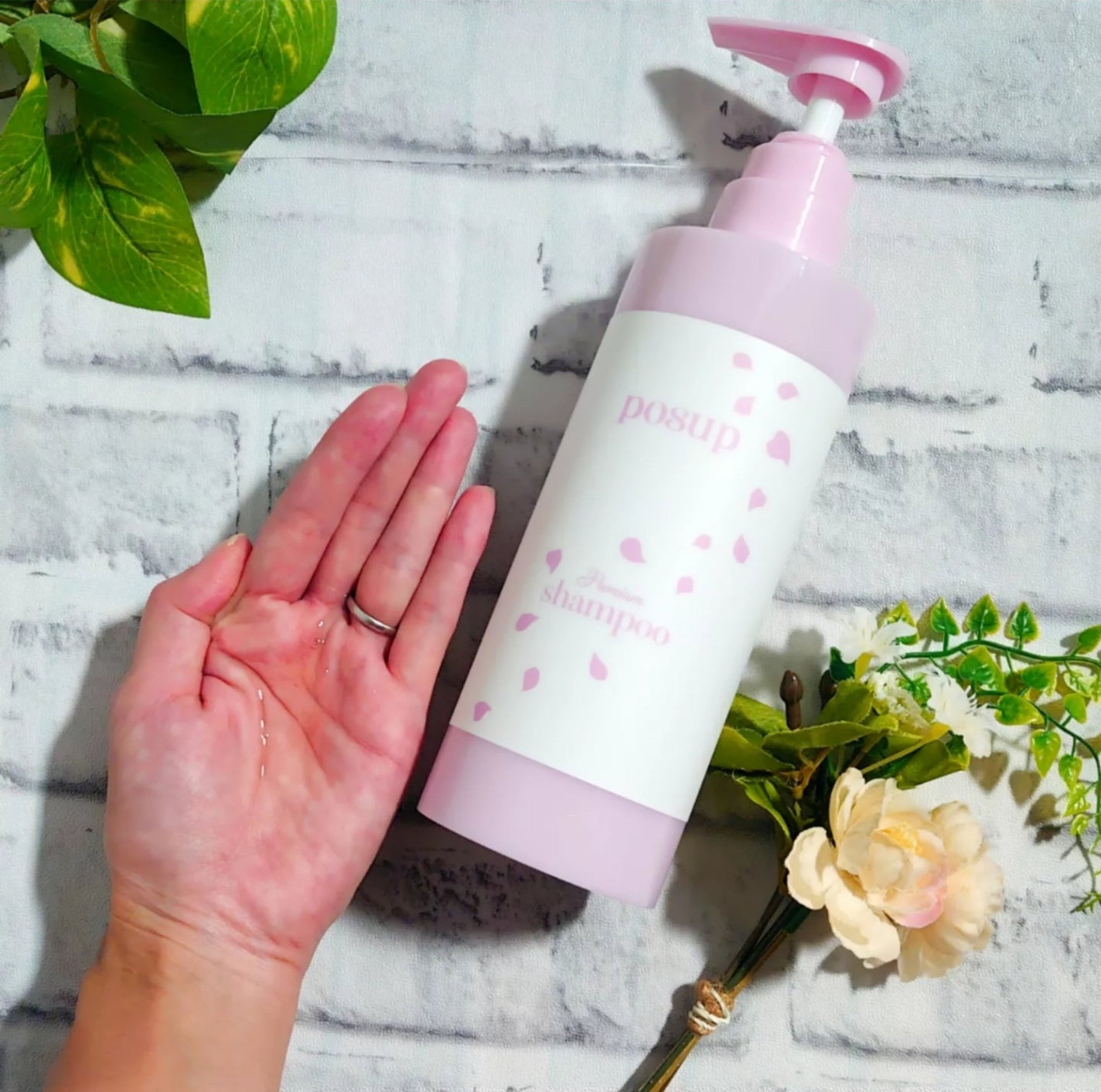 ポスプ プレミアムシャンプー/プレミアムトリートメント/posup/市販シャンプーを使ったクチコミ(3枚目)