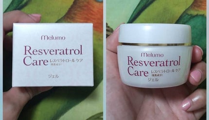レスベラトロールケア ジェル/melumo/オールインワン化粧品を使ったクチコミ(1枚目)