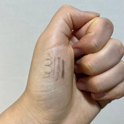 超細芯アイブロウ/CEZANNE/アイブロウペンシルを使ったクチコミ(2枚目)