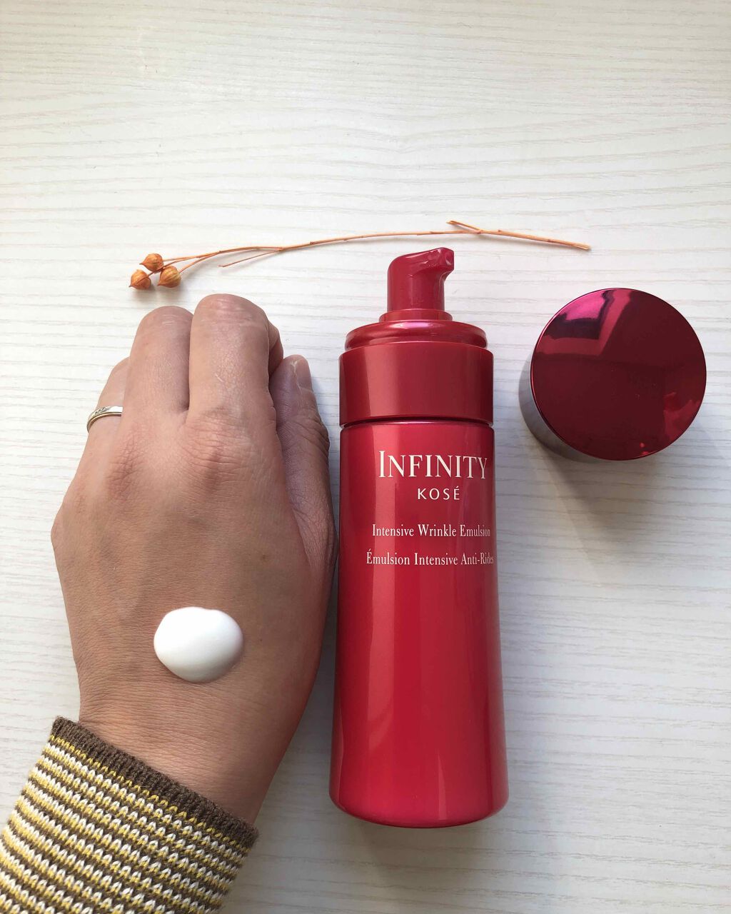 インテンシブ リンクル エマルジョン/インフィニティ/乳液を使ったクチコミ（2枚目）