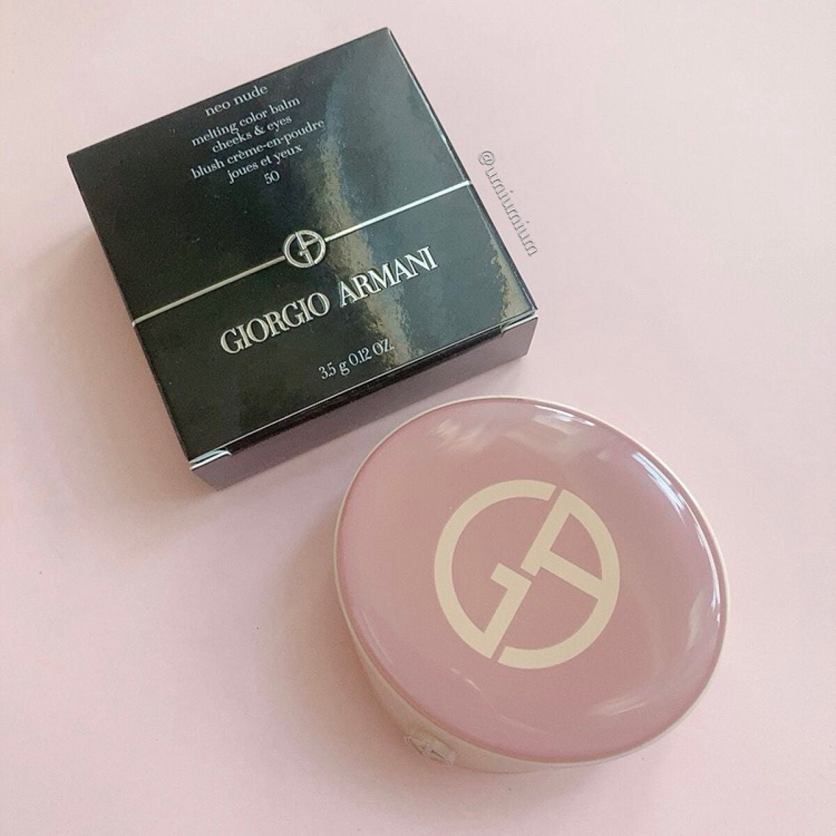 ネオヌード カラーバーム /ジョルジオ アルマーニ ビューティ/ジェル・クリームチークを使ったクチコミ(6枚目)