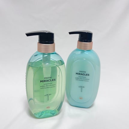 ミラクルズ うるおいブースト シャンプー/トリートメント/パンテーン/市販シャンプーを使ったクチコミ(1枚目)