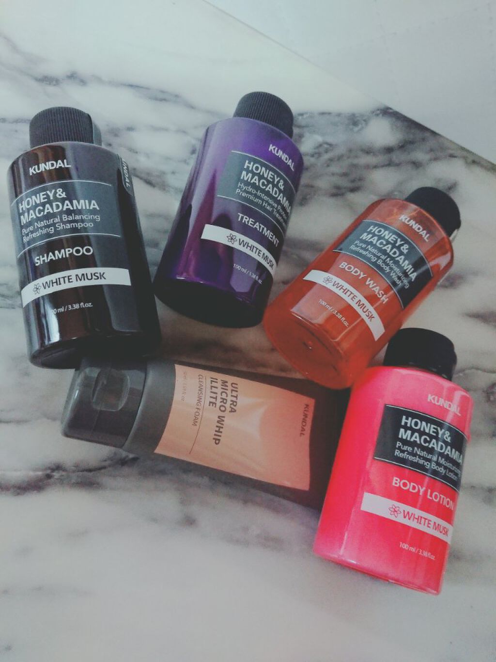 KUNDALピュアボディソープ 05.ホワイトムスク White Musk/KUNDAL/ボディソープを使ったクチコミ（1枚目）