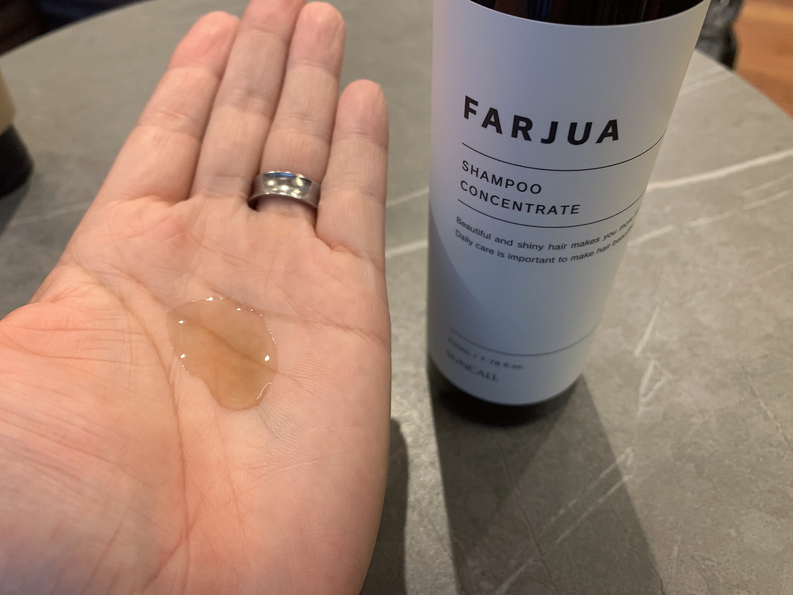 ファルジュア シャンプー コンセントレート/サンコール/サロンシャンプーを使ったクチコミ（2枚目）