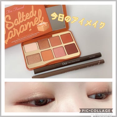 ソルテッド キャラメル ミニ アイシャドウ パレット/Too Faced/パウダーアイシャドウを使ったクチコミ（1枚目）