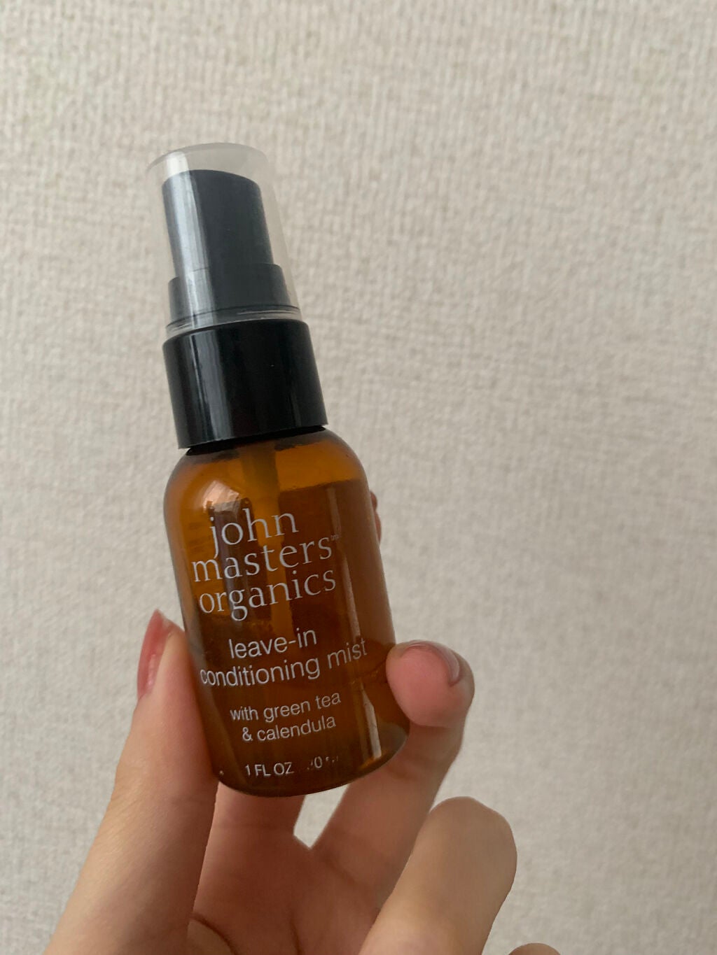 G&Cリーブインコンディショニングミスト N/john masters organics/アウトバストリートメントを使ったクチコミ(1枚目)
