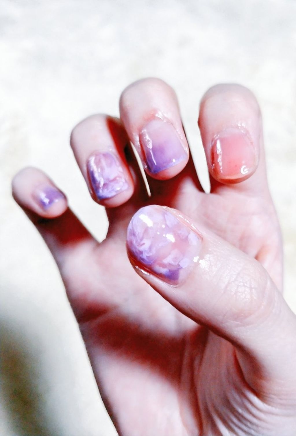 ネイルファンデーション/パラドゥ/マニキュアを使ったクチコミ（1枚目）