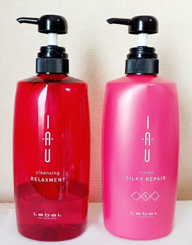 イオ クリーム シルキーリペア 600ml/LebeL/洗い流すヘアトリートメントを使ったクチコミ（1枚目）