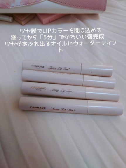 ジューシーリップティント/キャンメイク/口紅を使ったクチコミ(1枚目)