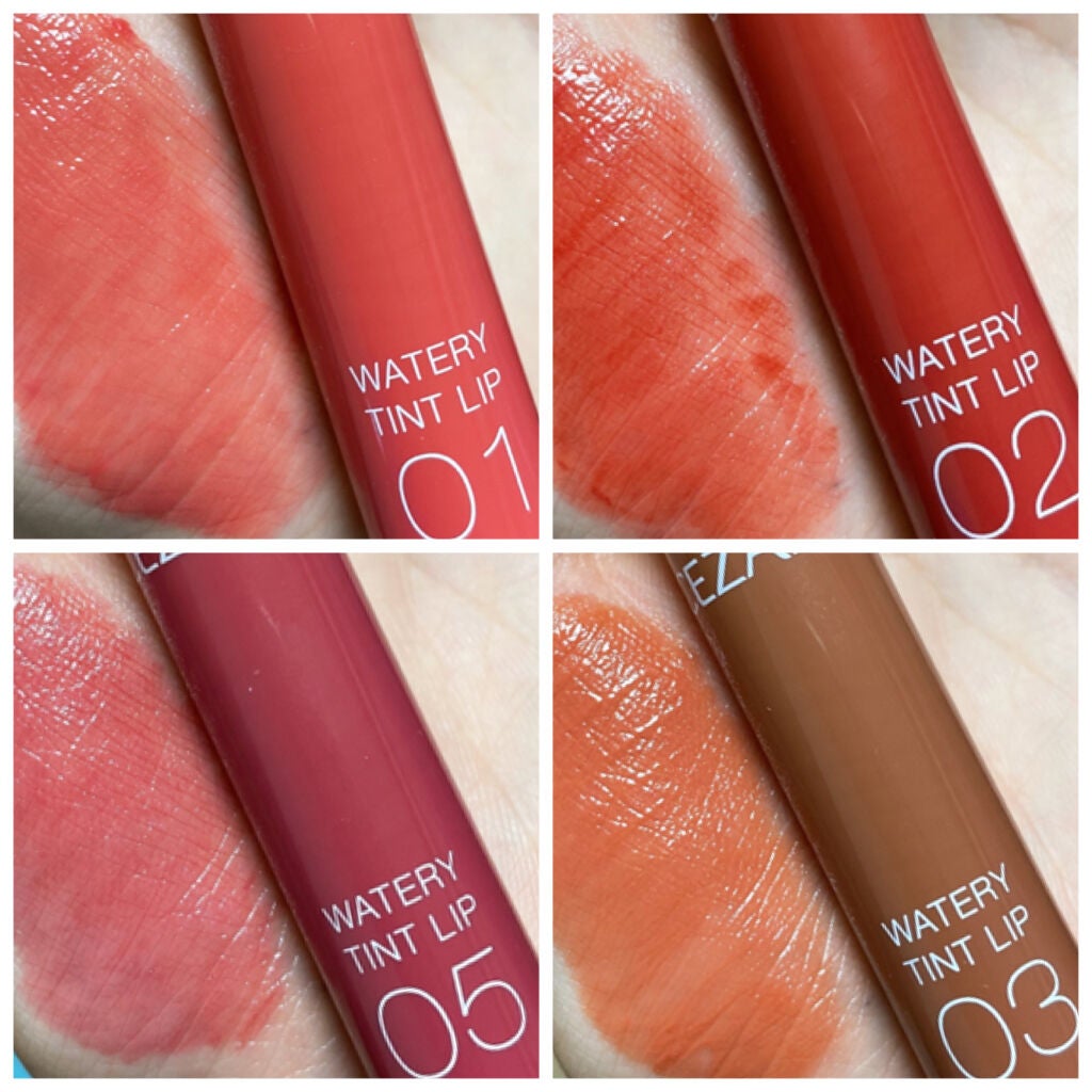 ウォータリーティントリップ/CEZANNE/リップティントを使ったクチコミ(2枚目)