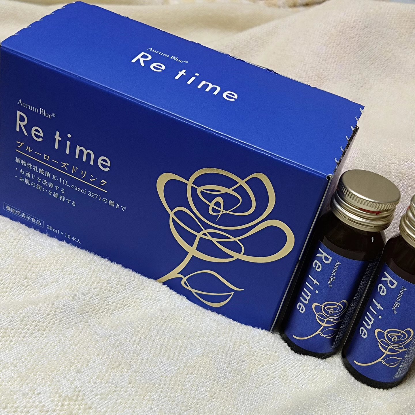 Re time ブルーローズドリンク/オーラムブルー/美容ドリンクを使ったクチコミ（1枚目）