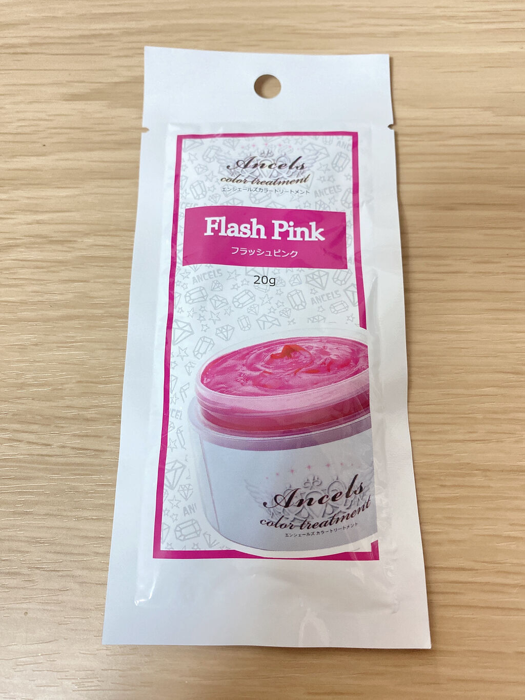 エンシェールズカラーバター フラッシュピンク/エンシェールズ/ヘアカラーを使ったクチコミ（1枚目）