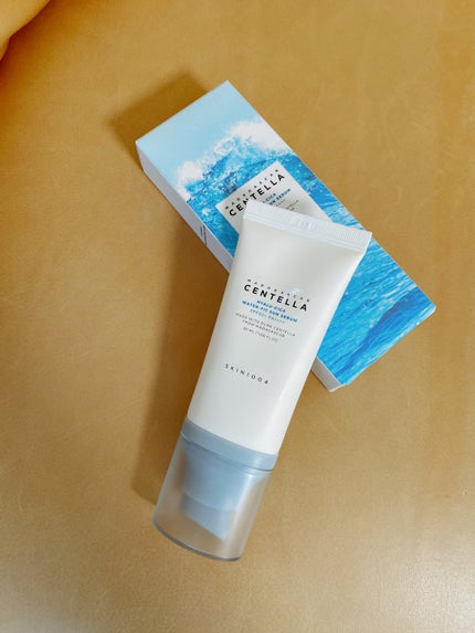 ヒアルーシカ ウォーターフィット サンセラム/SKIN1004/日焼け止めローションを使ったクチコミ(1枚目)