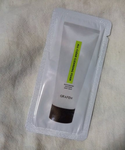 オールクリアクレンジングフォーム/GRAFEN /クレンジングクリームを使ったクチコミ(1枚目)