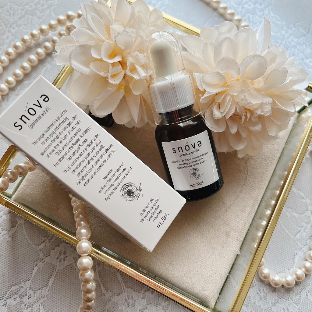 プラツェンタール エキストレ/スノーヴァ/美容液を使ったクチコミ（1枚目）