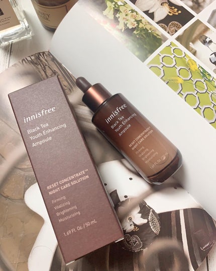 ブラックティー ユース セラム/innisfree/美容液を使ったクチコミ(6枚目)