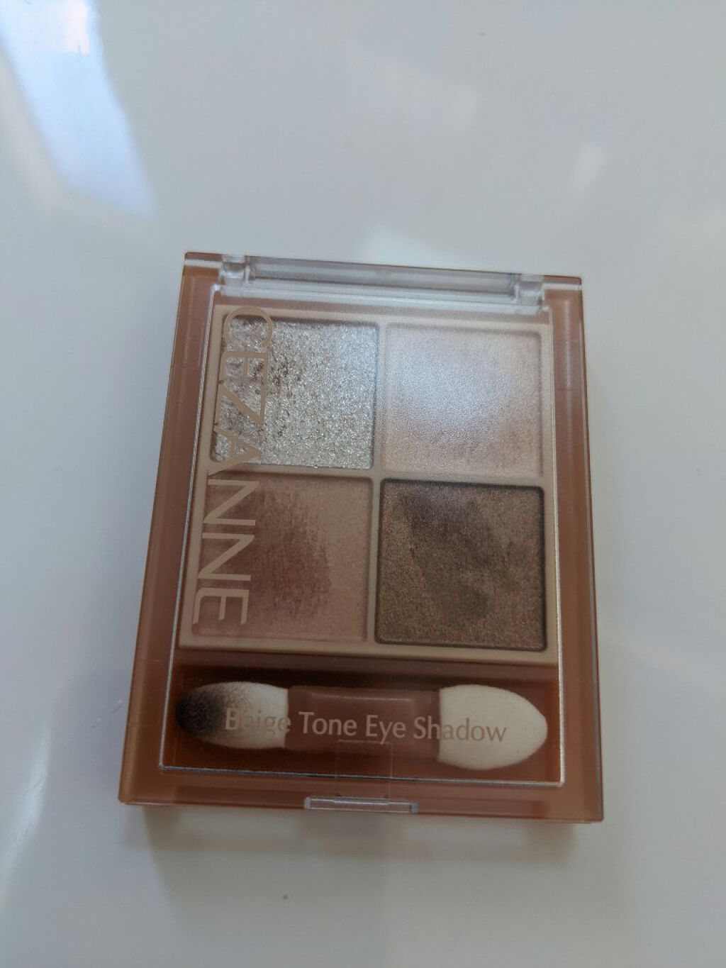 ベージュトーンアイシャドウ/CEZANNE/アイシャドウパレットを使ったクチコミ（1枚目）