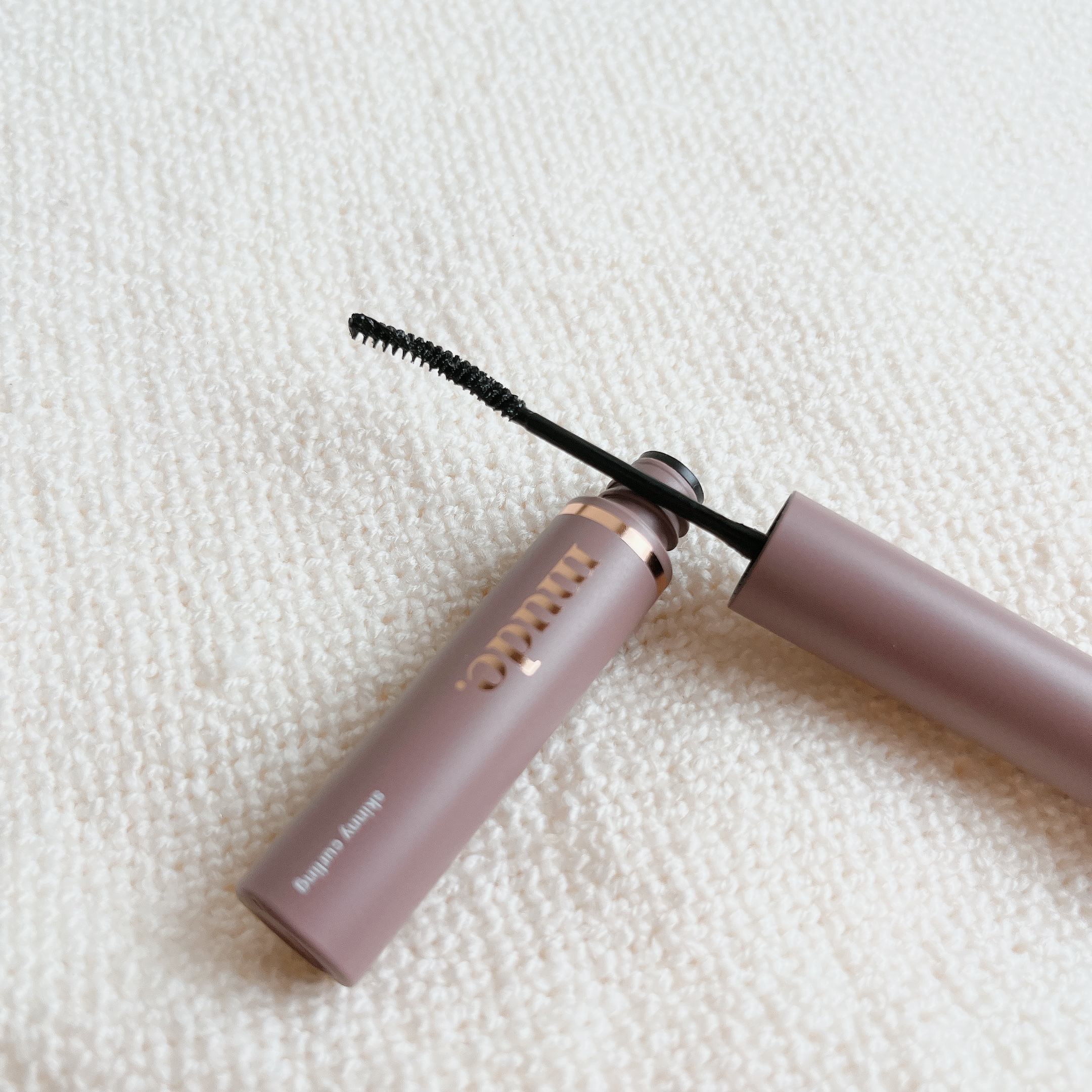 スキニーマスカラ/mude./マスカラを使ったクチコミ（1枚目）