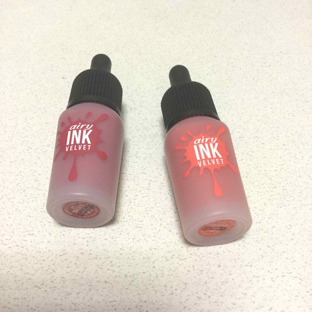 インク エアリー ベルベット/PERIPERA/口紅を使ったクチコミ（1枚目）