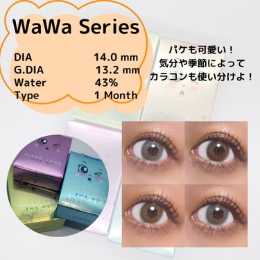WAWA SPRING/Sisse Lens/カラーコンタクトレンズを使ったクチコミ（2枚目）