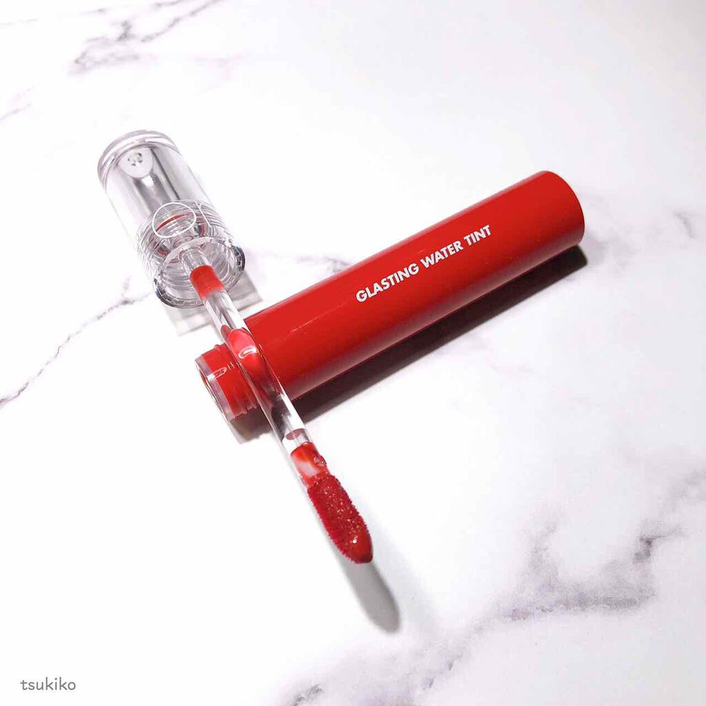 グラスティングウォーターティント/rom&nd/リップティントを使ったクチコミ(2枚目)