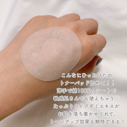 ドクダミカーミングタッチスポットパッド/Abib /トナーパッドを使ったクチコミ(3枚目)