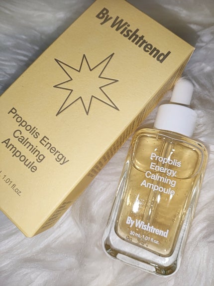 プロポリスエナジーカーミングアンプル/By Wishtrend/美容液を使ったクチコミ(1枚目)