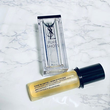 ピュアショット ナイト リチャージセラム/YVES SAINT LAURENT BEAUTE/美容液を使ったクチコミ(4枚目)
