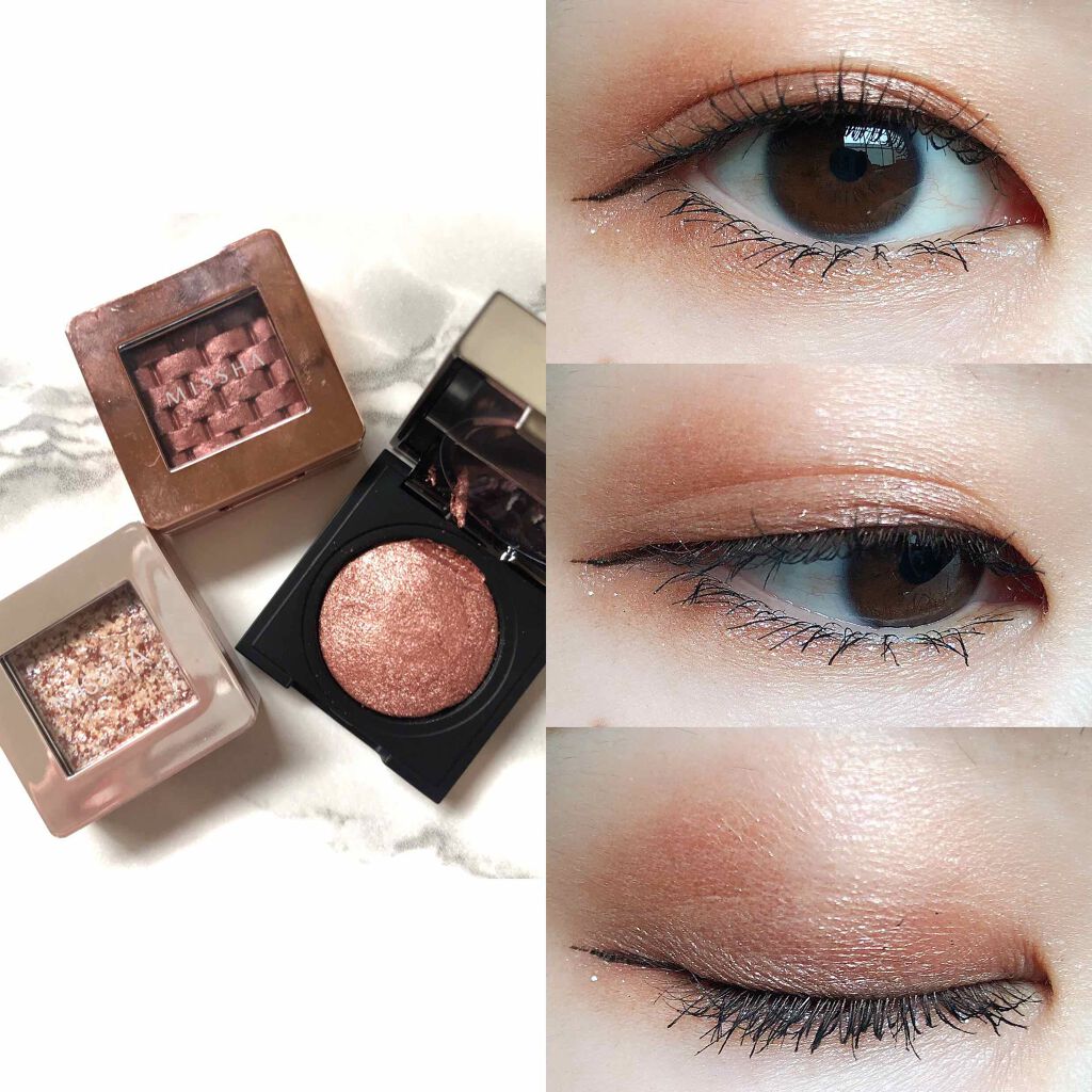 モダンアイシャドウ イタルプリズム/MISSHA/単色アイシャドウを使ったクチコミ（3枚目）