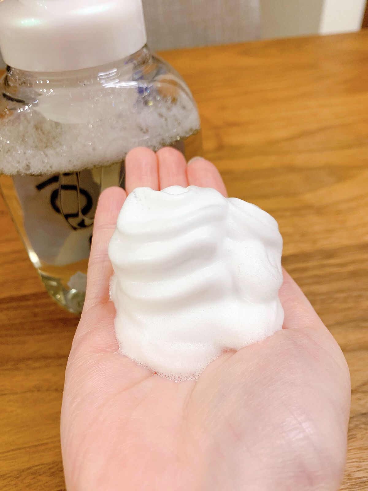 ザ ボディ 泡タイプ ピュアリーサボンの香り/ビオレu/ボディソープを使ったクチコミ(5枚目)