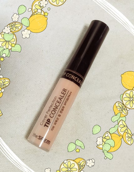 カバーパーフェクション チップコンシーラー/the SAEM/リキッドコンシーラーを使ったクチコミ(1枚目)